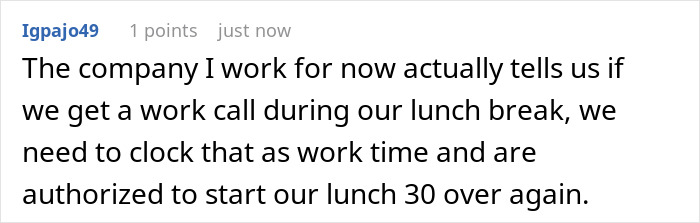 Screenshot of a Reddit comment describing an employee&rsquo;s clever workaround for a boss obsessed with punctuality shaming workers.