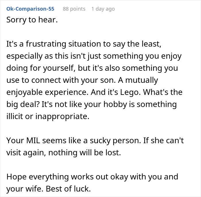 &ldquo;Be A Real Man&rdquo;: MIL Wrecks Man&rsquo;s Lego Set To Prove A Point, Gets Herself Banned From The Home