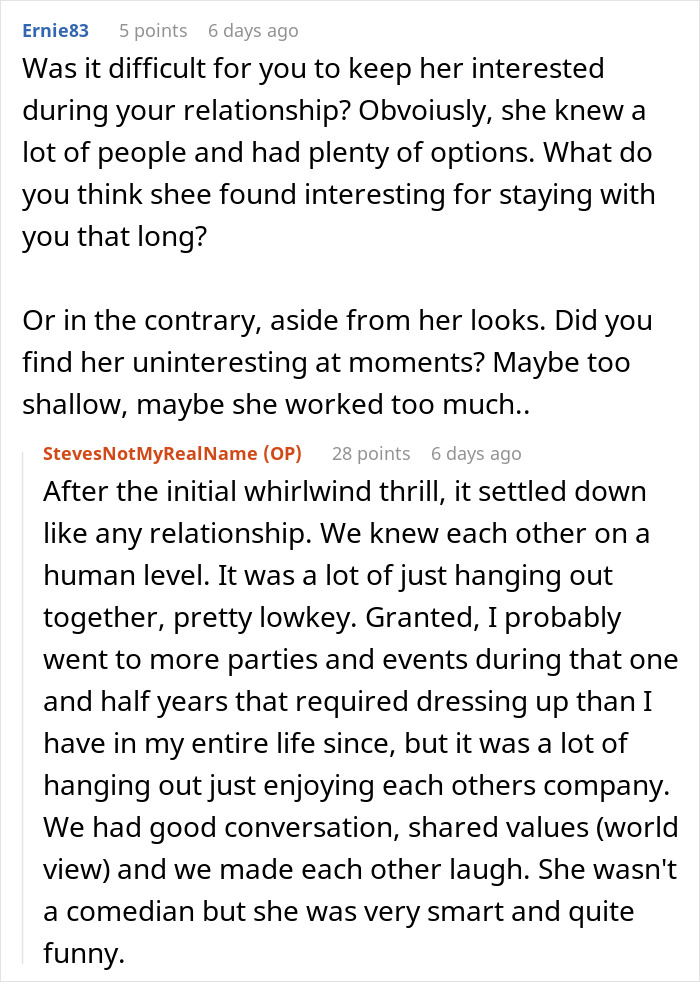 Man shares his personal experience dating a famous actress, describing their lowkey relationship and connection beyond fame.