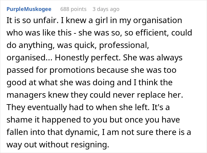 Lady Starts Silent Rebellion After She Got Passed For Promotion Due To Her Amazing Capability Lady Starts Silent Rebellion After She Got Passed For Promotion Due To Her Amazing Capability