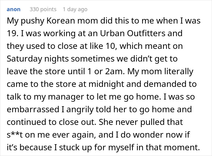 Helicopter mom calls adult son&rsquo;s boss demanding he comes home, causing embarrassment and mortification for the 30-year-old man.