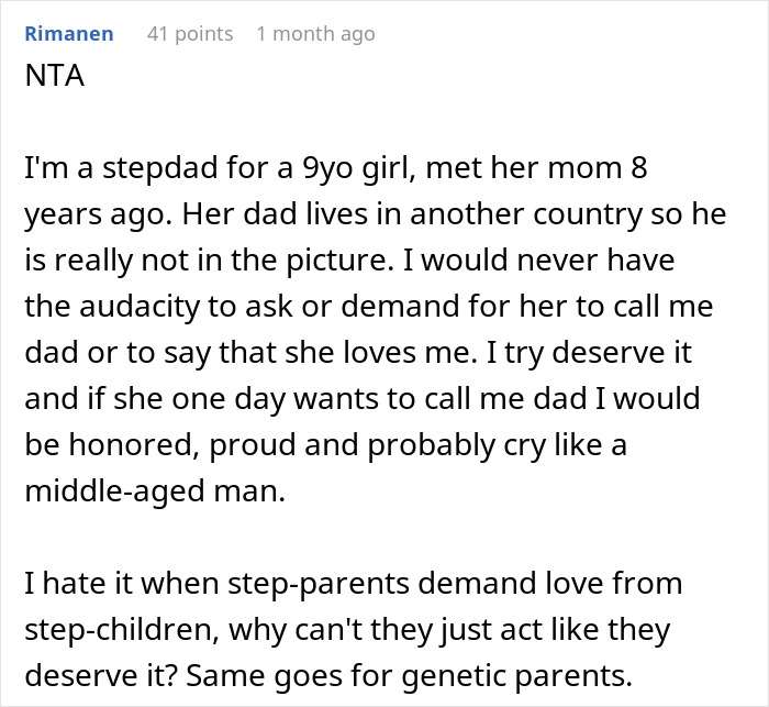 Teen refuses to be birthday gift for stepmother expressing loyalty to biological mom in a heartfelt family discussion.