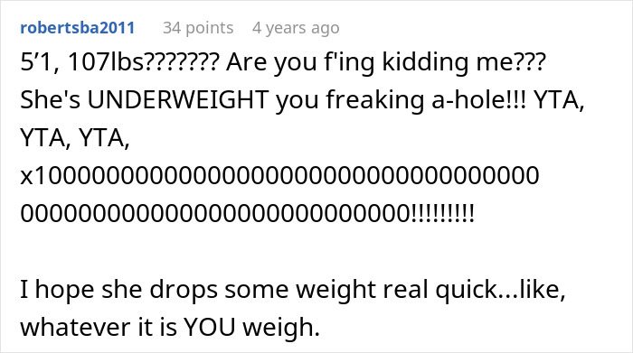 Comment criticizing a husband for refusing a spicy photoshoot over his wife’s 12 extra pounds after pregnancy. Comment criticizing a husband for refusing a spicy photoshoot over his wife’s 12 extra pounds after pregnancy.