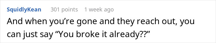 Screenshot of a Reddit comment discussing a worker told to start a new project despite being fired, agreeing but not intending to do it.