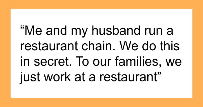 Couple Keeps Their Wealth Secret While Family Believes They’re Just Restaurant Employees