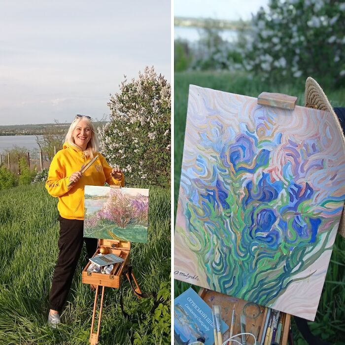 Painting Above The Blossoms: My Spring Plein Air Journey In Ukraine (7 Pics)