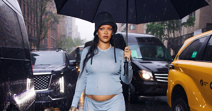 “Where’s Her Ring Then”: Rihanna Unveils 3rd Pregnancy During Met Gala 2025 With A$AP Rocky