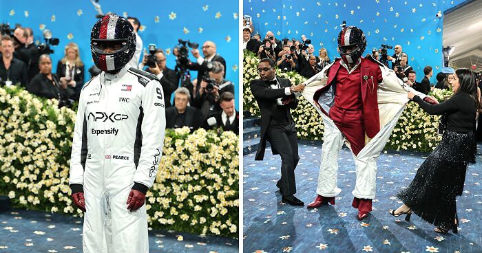 “Best Reveal of the Night”: Damson Idris Stuns With Dramatic F1-Inspired Unveiling At Met Gala 2025