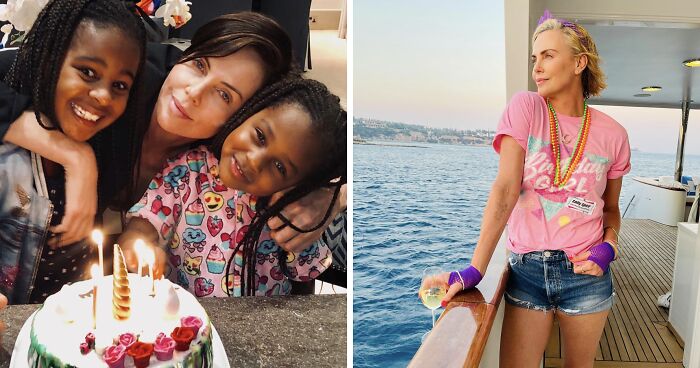 Charlize Theron’s Admits Her Children Have “Zero Respect” For Her On Jimmy Kimmel Live!