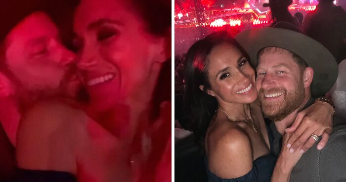 Hidden Symbols On Prince Harry’s Cowboy Hat Spark Buzz As He Packs On PDA With Meghan At Beyoncé Show