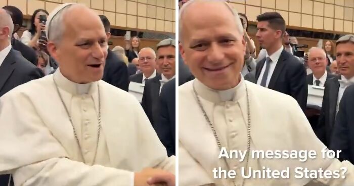 “I’m Shook”: Netizens Nervous Over The New Pope’s “Unsettling” Answer To Question About USA