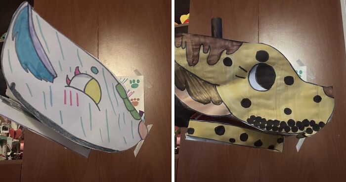 17 Paper Dragon Puppets That I Made