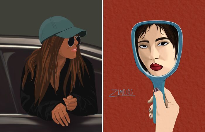 My First Drawings On Procreate (5 Pics)