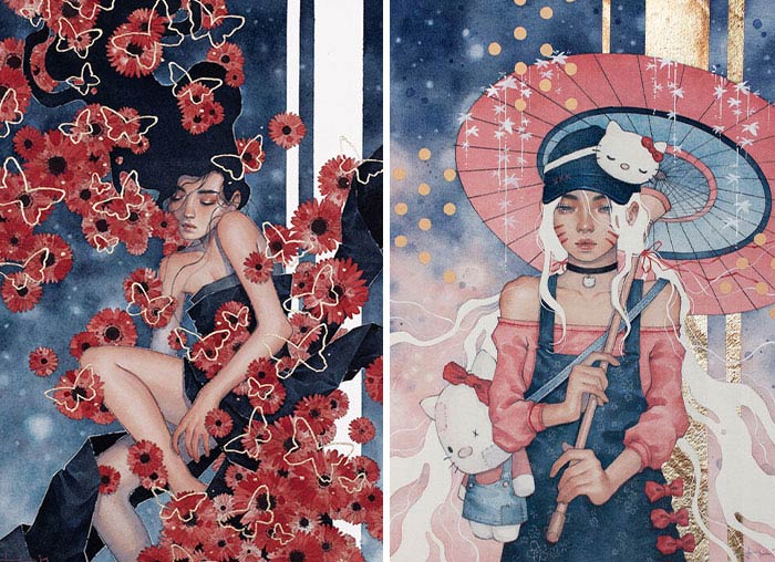 25 Watercolor Works By This Australian Artist That Feel Like A Soft Escape