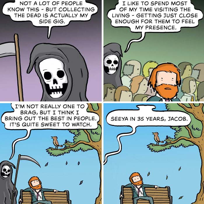 24 Darkly Twisted Comics By Dave Contra That Might Make You Laugh, Then Stare Into The Void (New Pics)