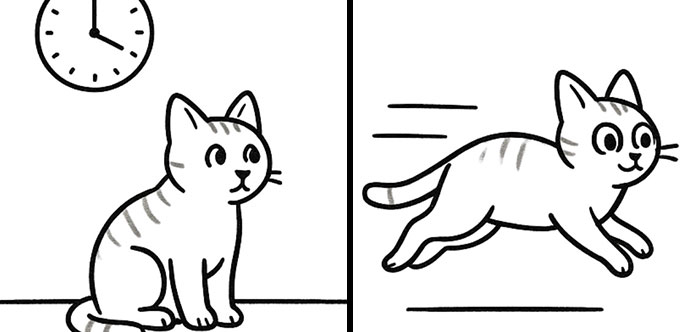 I Found An Artist Who Captures Her Pet Cat’s Behavior In Comics And It’s Hilarious