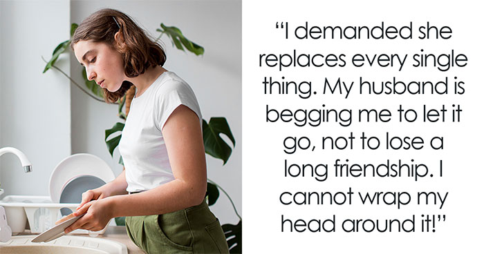 Woman’s Kitchen Is Stripped Bare By House-Sitting Friends, Husband Begs Her To Stay Silent