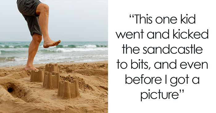 Teen Kicks Down Kid’s Sand Castle, Instantly Regrets It As They Saw It Coming This Time