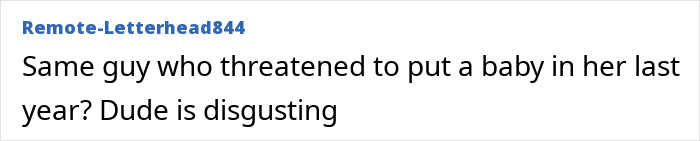 Comment reading same guy who threatened to put a baby, criticizing Elon Musk's reaction to Taylor Swift body-shaming post. Comment reading same guy who threatened to put a baby, criticizing Elon Musk's reaction to Taylor Swift body-shaming post.