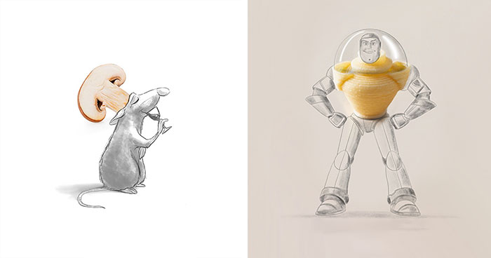 Fantasy Researcher: Illustrator’s 50 Clever Twists On Ordinary Objects (New Pics)