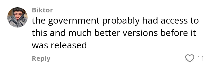 Screenshot of a social media comment discussing reactions to Google&rsquo;s AI model creating incredibly realistic videos.