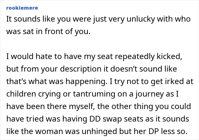 Mom defending toddler mid-flight while an angry passenger reacts to fidgeting, highlighting a tense airplane encounter. Mom defending toddler mid-flight while an angry passenger reacts to fidgeting, highlighting a tense airplane encounter.