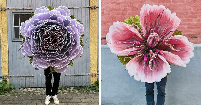 34 Enormous Tissue Paper Flowers Created By This Artist (New Pics)