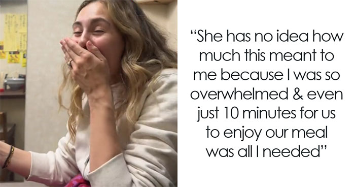 Japanese Woman Offers To Hold Exhausted Parents’ Baby So They Can Enjoy Their Meal