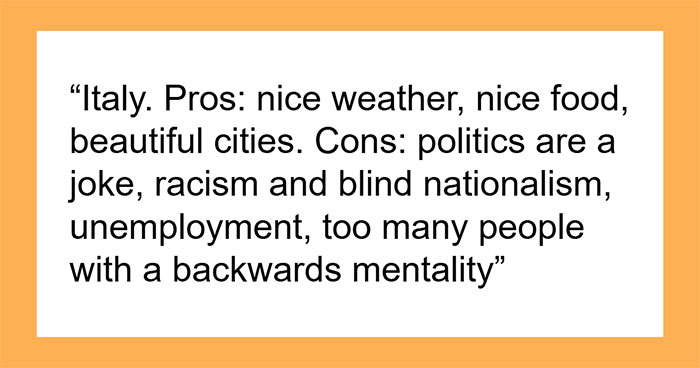 40 Brutally Honest Takes From People About Life In Their Home Countries