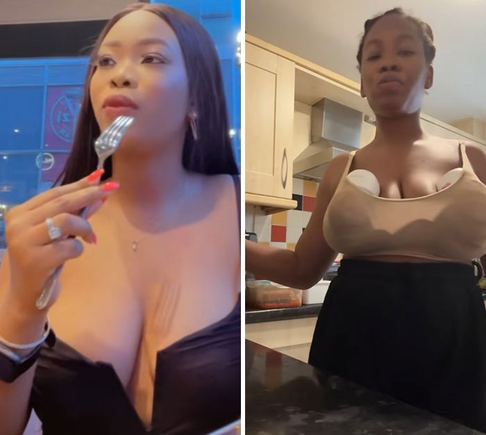 Before and after photos of a mom showing changes in appearance and spark after giving birth and losing weight.