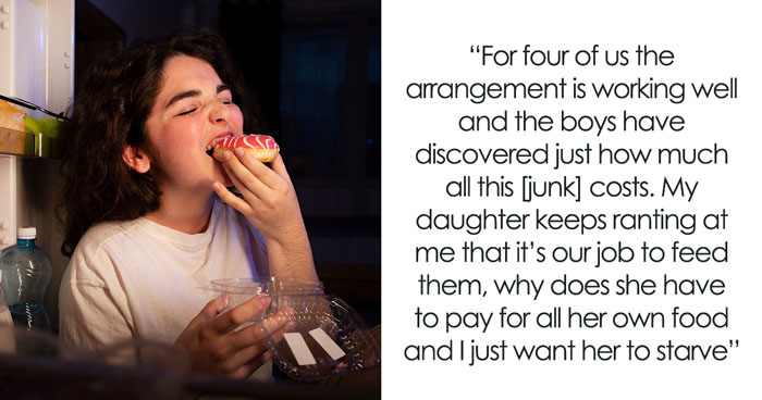 Woman Makes Her Kids Buy All Their Own Junk Food, Daughter Loses It At Her