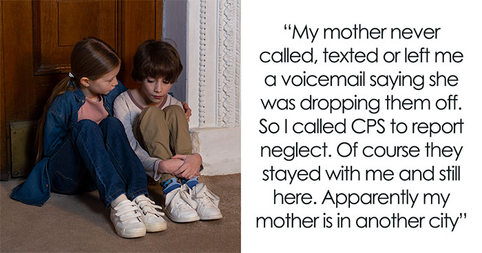 Mom Leaves Kids On Son’s Porch Without Warning, Neighbor Calls Police, He Reports Her To CPS