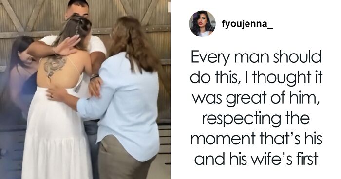 Massive Support For Man Who Pushed Mom Away While Celebrating Gender Reveal With Wife