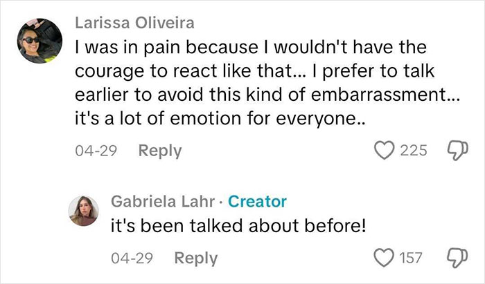 Comments on heated debate as man pushes mom away during baby's gender reveal celebration with wife.