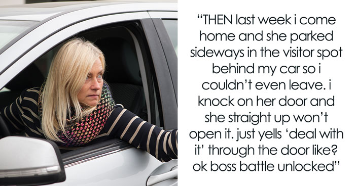 Woman Thinks She Can Just Share Neighbor’s Parking Space, Explodes When Told ‘No’