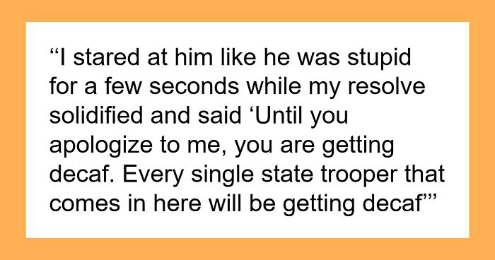 Officer’s Cruelty Makes Teen Cry, She Cuts Off The Caffeine Supply, Barracks Beg For Mercy