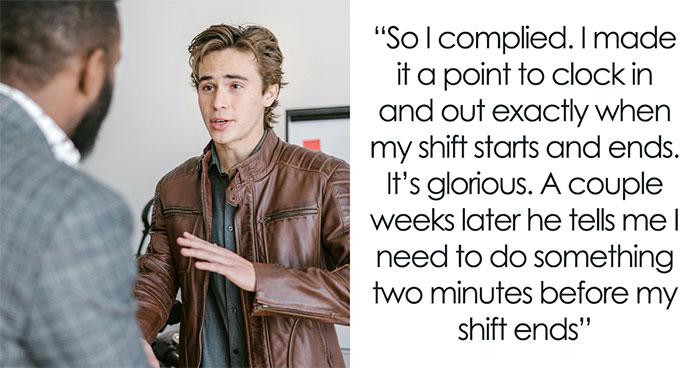 Employee Always Helps While Working Overtime, Stops It After Being Shamed For Being 1 Min Late