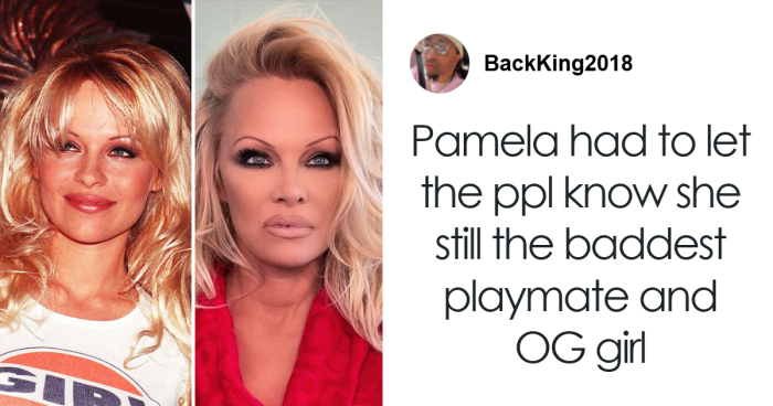 After Years Of Embracing Her Natural Look, Pamela Anderson Stuns With 90s Glam Style