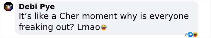 Screenshot of a social media comment discussing reactions to Halle Berry's stylist and scandalous Met Gala look. Screenshot of a social media comment discussing reactions to Halle Berry's stylist and scandalous Met Gala look.