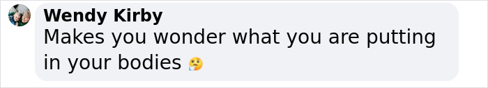 Person commenting on social media expressing concern about Ozempic mouth as weight-loss substance side effect. Person commenting on social media expressing concern about Ozempic mouth as weight-loss substance side effect.