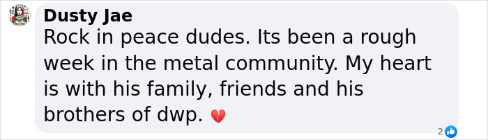 Comment expressing condolences for a famous drummer who lost his life in a San Diego plane crash.