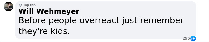 Comment by Will Wehmeyer reminding viewers that the new cast for Harry, Hermione, and Ron are kids.