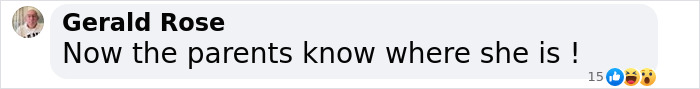 Comment by Gerald Rose saying now the parents know where she is, related to teen missing in Thailand allegedly pregnant after smuggling accusation.