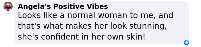 A Facebook comment praising Miley Cyrus' sister Noah's confident and stunning revealing look after her Hannah Montana post.
