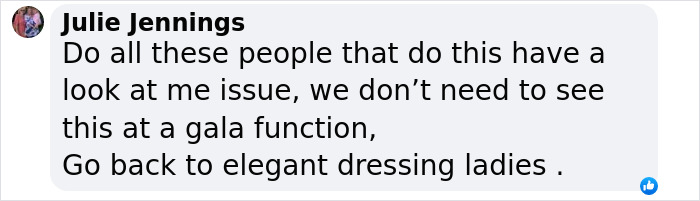 Comment criticizing a gala attendee&rsquo;s revealing outfit that breaks Cannes dress code and draws mixed reactions.