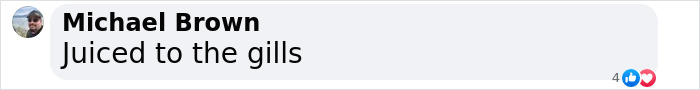 Comment on social media post by Michael Brown, referencing the extreme raw animal diet related to Liver King controversy. Comment on social media post by Michael Brown, referencing the extreme raw animal diet related to Liver King controversy.