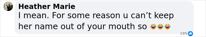 Screenshot of a social media comment discussing Trump claims about Taylor Swift no longer being hot.