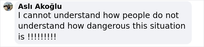 User comment expressing concern about the dangerous situation related to Madeleine McCann case by Asli Akoğlu.