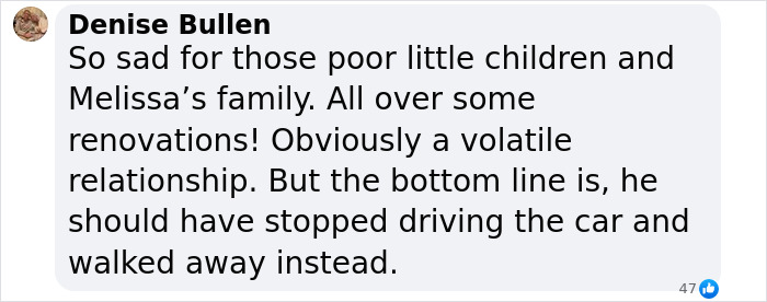 Facebook comment expressing sadness over a cyclist&rsquo;s apology following a fatal crash involving an Olympian wife.