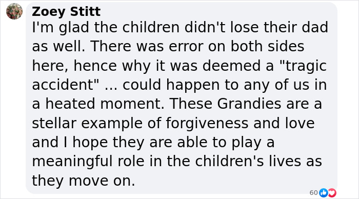 Facebook comment expressing forgiveness and love after cyclist avoids jail in fatal crash involving Olympian wife